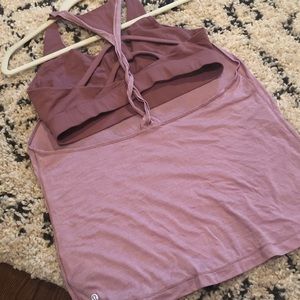 Lululemon tank with built in sports bra